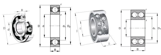 SKF 638/5-2Z bearing