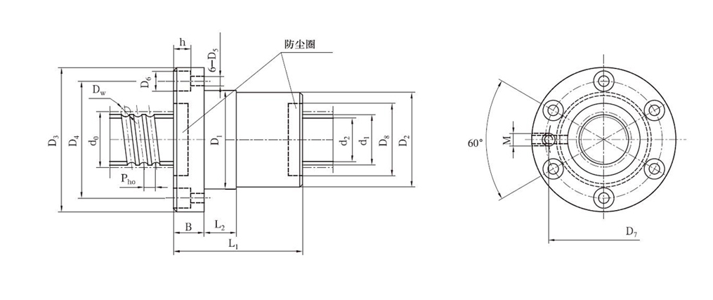 FF3206-5滚珠丝杠