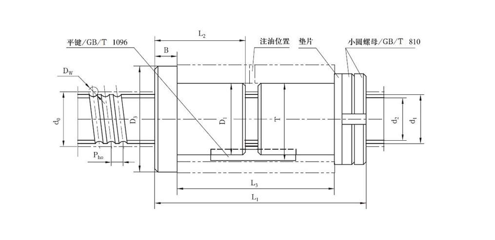 FFZL3205-3滚珠丝杠