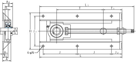 UCTH206-150轴承框架